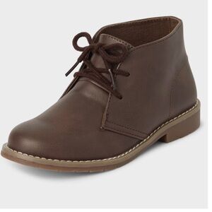 The Children's Place Brown Ankle Boots with Crepe Sole